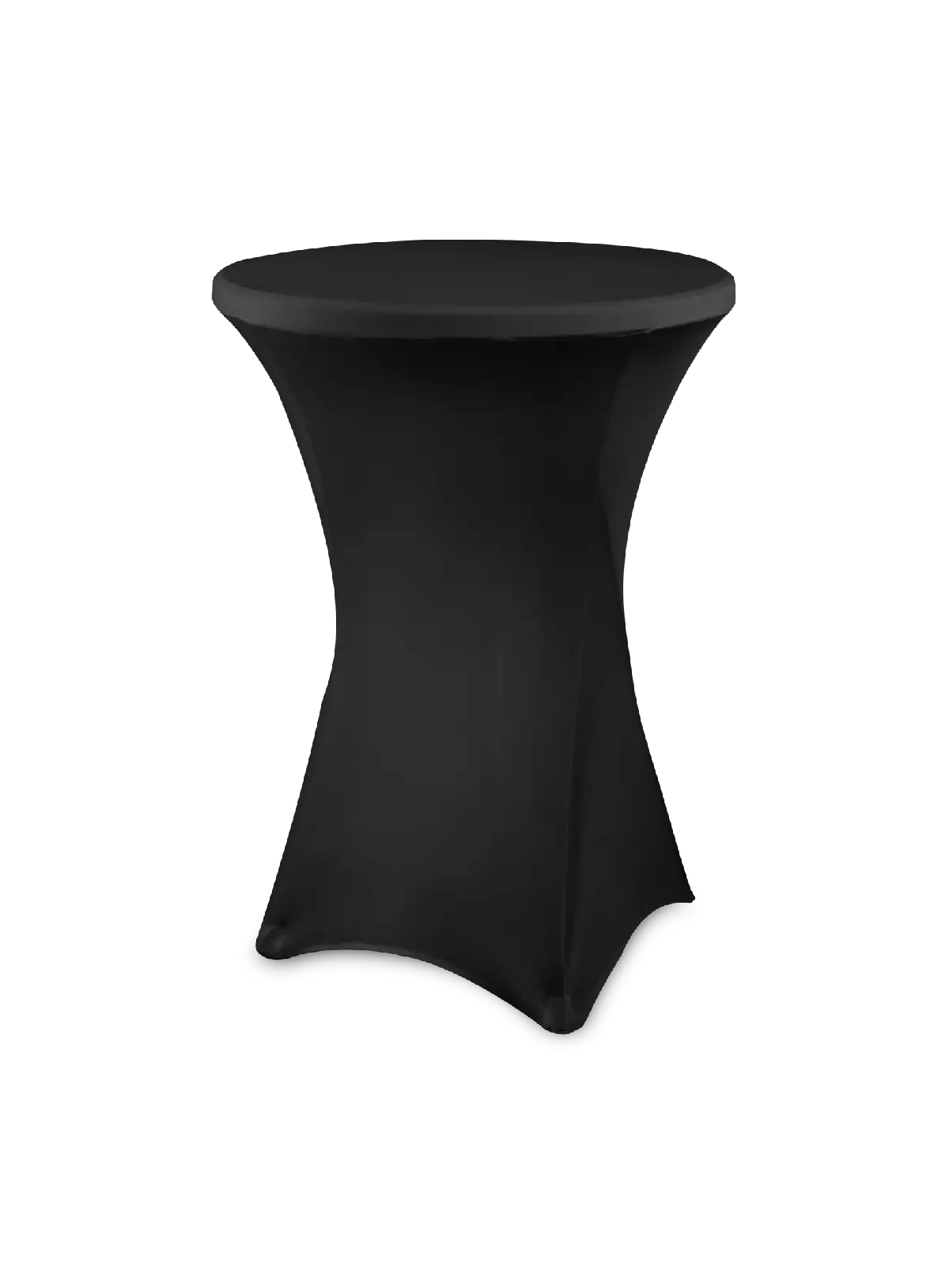 Cocktailbord rund 80x110 cm