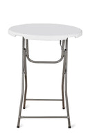 Cocktailbord rund 80x110 cm