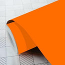 Mat ensfarvet folie - 035 pastel orange - Signcom