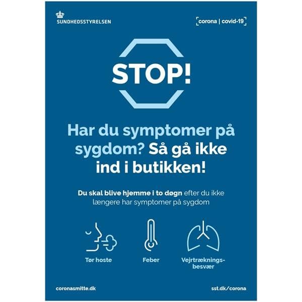 STOP! - Har du symptomer.