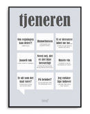 Tjeneren 50x70