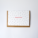 Birthday Dots A6 - Birthday Dots A6 - Grand Stories Design