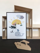 Sunny at Sea A3